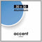 Nielsen Accent 30x30 aluminium zilver mat 54124