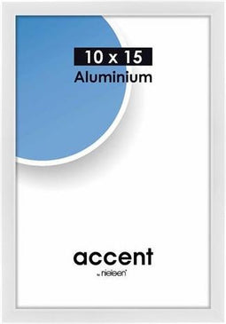 Nielsen Design Nielsen Fotolijst 51239 Accent Glanzend Wit 10x15 cm