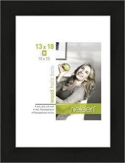 Nielsen Design Nielsen Fotolijst 8988001 Apollon Zwart 13x18 / 10x15 cm