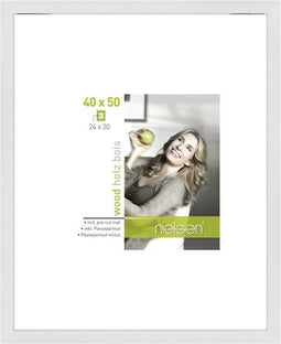 Nielsen Design Nielsen Fotolijst 8988022 Apollon Wit 40x50 / 24x30 cm