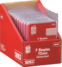 Nieten binnenbreedte 11,3 mm - 12 mm gegalvaniseerd in blister verpakking