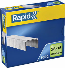 Nieten Rapid 23/15 gegalvaniseerd standaard 1000 stuks