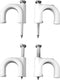 Nietjes Lapafil Nº 4 2 x 0,50 mm Wit Kabels 100 Stuks