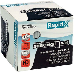 Nietjes Rapid 9/14 Extra sterk 5000 Stuks 9/14 14 mm