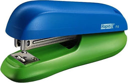 Nietmachine Rapid F6 Halfstrip 20vel 24/6 blauw/groen