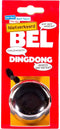 Nietverkeerd Fietsbel Ding Dong 60MM Zwart