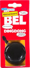 Nietverkeerd Fietsbel Ding Dong 60MM Zwart