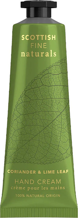 NIEUW Heerlijk frisse kruidenmix van Koriander en Limoen Handcrème 30ml tube