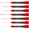 Wiha Fijnschroevendraaierset PicoFinish® sleufkop, Phillips 7-delig - 42991