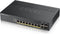 ZyXEL GS1920-8HPv2 - Managed Netwerkswitch - 8x Gigabit Ethernet PoE+ 130W