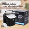 Infinity Goods IJsblokjesmachine - 1,3L - 12KG / 24U - Zelfreinigend - Zwart