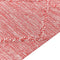 NIGDE - Laagpolig vloerkleed - Rood - 80 x 150 cm - Katoen