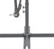 vidaXL - Zweefparasol - met - LED-verlichting - 350 - cm - zwart