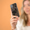 iMoshion Hoesje Geschikt voor Samsung Galaxy S21 Hoesje Siliconen - iMoshion Design hoesje - Zwart / Meerkleurig / Goud / Black Graphic