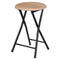 Kruk Gift Decor WR7007M Natuurlijk PVC Metaal Hout MDF 30 x 46 x 30 cm 71,8 x 6,5 x 30 cm (8 Stuks)