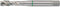 RUKO 234060E - Machinetapboor M6 x 1.00 mm - Rechtssnijdend DIN 371 HSSE-Co 5 (1 stuk)