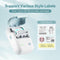 Niimbot B1 Labelprinter - blauw - bluetooth - printbreedte 20-50mm - direct thermisch - 203dpi - 1500mAh