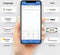 Niimbot - B1 - Labelprinter - Labelmaker - Space Blue - Smart - Bluetooth - Print Breedte 20-50mm - Lichtgewicht - Direct Thermisch - 203dpi - 1500mAh