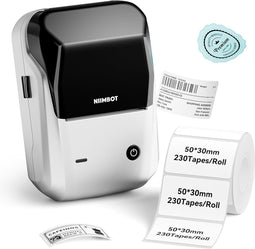 Niimbot B1 Labelprinter - Zwart - bluetooth - printbreedte 25-50mm - direct thermisch - 203dpi - 1500mAh