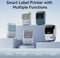 Niimbot B1 Labelprinter - Zwart - bluetooth - printbreedte 25-50mm - direct thermisch - 203dpi - 1500mAh