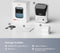 Niimbot B1 Labelprinter - Zwart - bluetooth - printbreedte 25-50mm - direct thermisch - 203dpi - 1500mAh
