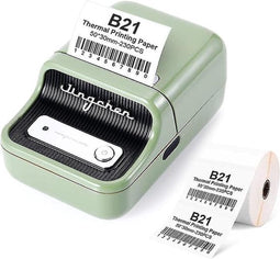 Niimbot - B21 Pro - Groen - Labelprinter - Labelmaker - Draadloos - Lichtgewicht - Design - Direct Thermisch - 300dpi - 1200mAh - Print Breedte 25-50mm
