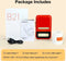 Niimbot - B21 Rood- Labelprinter - Labelmaker - Draadloos - Lichtgewicht - Design - Direct Thermisch - 203dpi - 1200mAh - Print Breedte 25-50mm