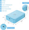 Niimbot - D110 - Labelprinter - Labelmaker - Blauw - Draadloos - Lichtgewicht - Direct Thermisch - 203dpi - 1500mAh - Print Breedte 15mm