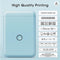 Niimbot - D110 - Labelprinter - Labelmaker - Licht Blauw - Draadloos - Lichtgewicht - Direct Thermisch - 203dpi - 1500mAh - Print Breedte 15mm
