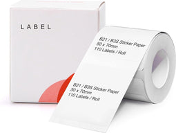 Niimbot - Labels/Etiketten B21/B1/B3S/K3 - 50x70mm - 110 vellen - Wit