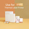 Niimbot - Labels/Etiketten D101 - 25x60mm - 110 vellen - Wit