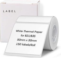 Niimbot Labels - Etiketten - Voor B21(S/Pro)/B1/B3S(Pro)/K3/B31 - 50 x 50 mm - 150 vellen - Wit