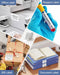 Niimbot Labels - Etiketten voor K3/B1/B21/B3S - 50x80 mm - 95 vellen - Wit