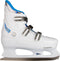 Nijdam Kunstschaats - Hardboot - Wit/Zilver/Kobalt - 41