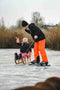 Nijdam Noren +Softboot Schaatsen Zwart 46