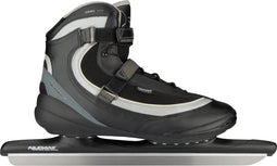 Nijdam Norenschaats XXL Pro-Line - Softboot - Zwart/Zilvergrijs - 48