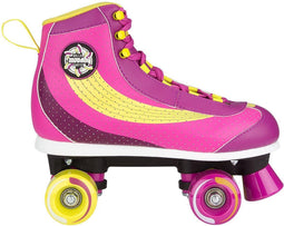 Nijdam Rolschaatsen - Sugar babe - Roze/Paars/Geel/Wit - 39