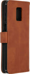 imoshion Hoesje Geschikt voor Xiaomi Redmi Note 9 Pro / Redmi Note 9S Hoesje Met Pasjeshouder - imoshion Luxe Bookcase - Bruin