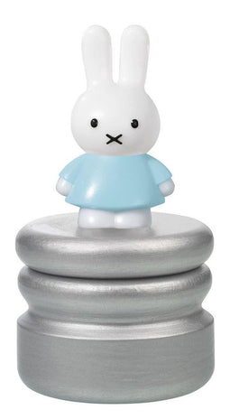 Nijntje houten tandendoosje, variant blauw - kraamcadeau baby bewaardoosje - Bambolino Toys