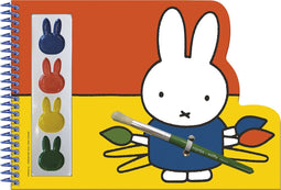 Nijntje knutselboek tekenen en schilderen, incl. kwast en 4 kleuren verf - peuter kleuter - Bambolino Toys - vakantieboek