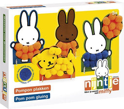 Nijntje knutselen pompom plakken - creatief peuter kleuter speelgoed - Bambolino Toys