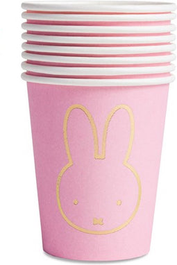 Nijntje Roze Beker 8 stuks