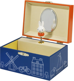 Nijntje sieradendoosje, juwelenkistje muziekdoosje, met draaiende nijntje en spiegel - Bambolino Toys