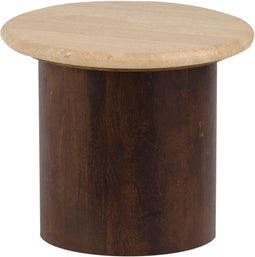 Nijwie New York bijzettafel Ø50, rechte voet = New York side table Ø50, straight leg