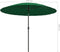 vidaXL - Parasol - met - aluminium - paal - 270 - cm - groen