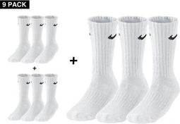 Nike - 9 Pair Tennis Crew Sock - Unisex - maat 34-38