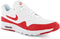 Nike Air Max 1 Ultra Essential Sneaker Dames - rood/wit