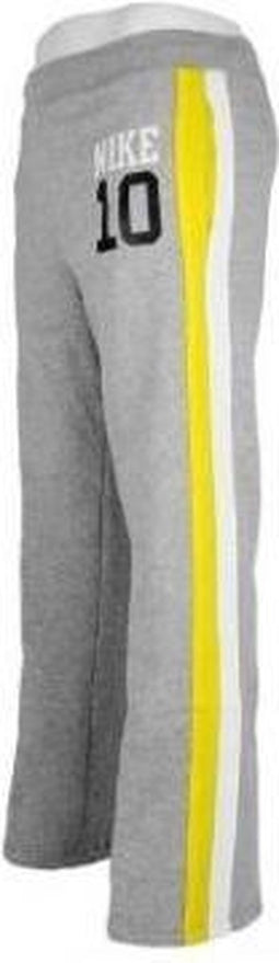 Nike Athletic Fleece Pant - Trainingsbroek - Kinderen - Maat 158 - 170 - Melange Grey;Yellow;White