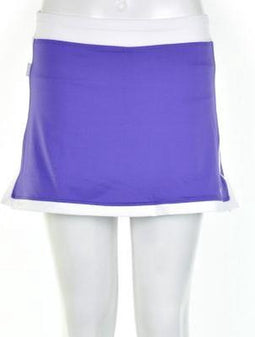 Nike Border Skirt - Rokje - Kinderen - Maat 152 - 158 - Paars;Wit