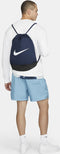 Nike brasilia gym bag - gymrugzak - navy/white